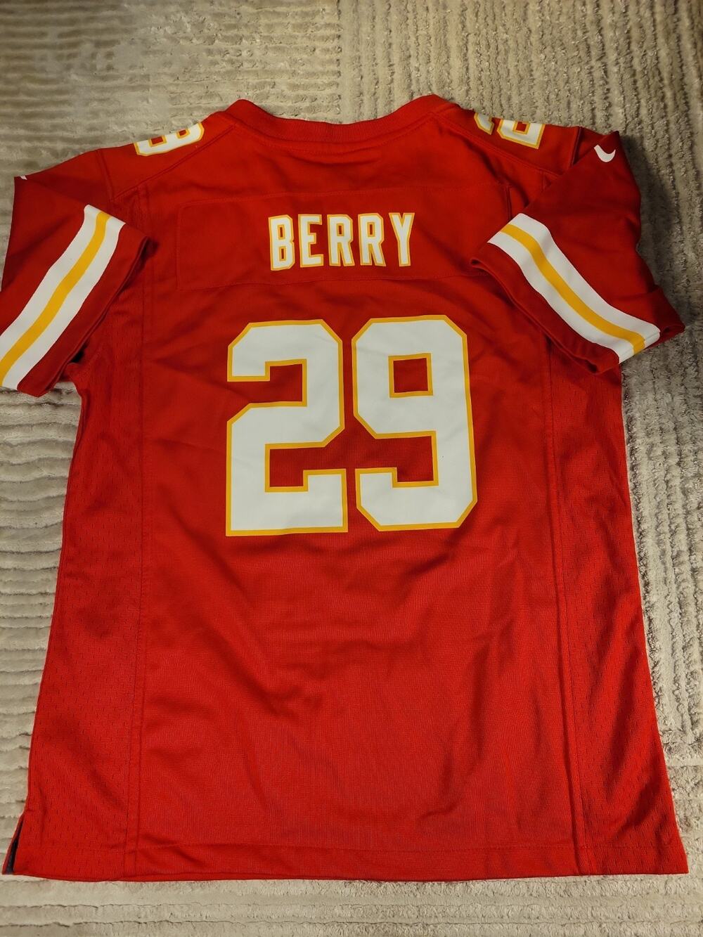 Nike Eric Berry Kansas City Chiefs Football Jersey Youth Large 14-16 Boys Kids
